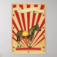 Maßgeschneidertes Circus Poster