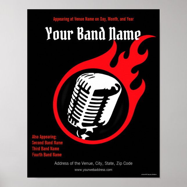 Maßgeschneidertes Concept Poster (Vorne)