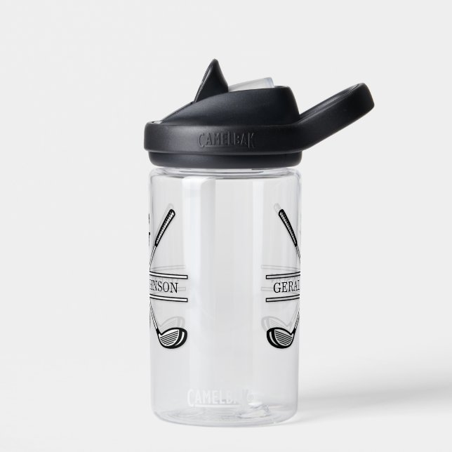 Maßgeschneidertes Design für Golf Monogram Trinkflasche (Links)