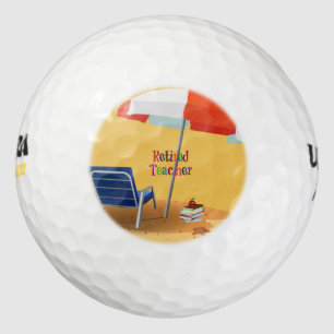 Maßgeschneidertes Design für Nachwuchslehrer Golfball