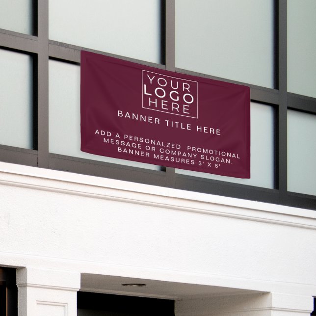Maßgeschneidertes Design Vinyl Business Banner für (Äußeres Gebäude)