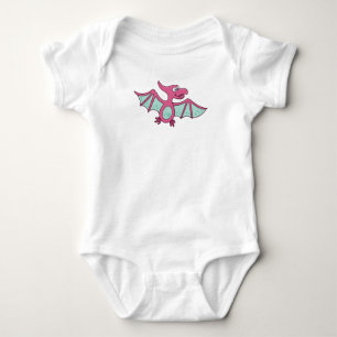 Maßgeschneidertes Dino Baby Strampler