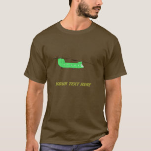 Maßgeschneidertes Flying CH-47 Chinook Transport C T-Shirt