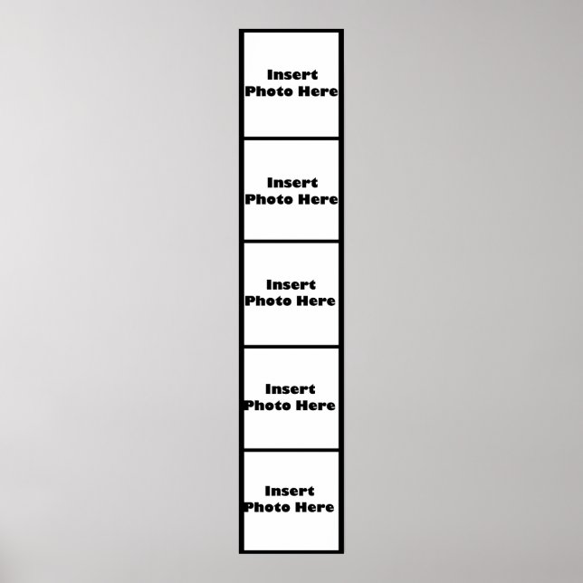 Maßgeschneidertes Foto Booth Poster (Vorne)