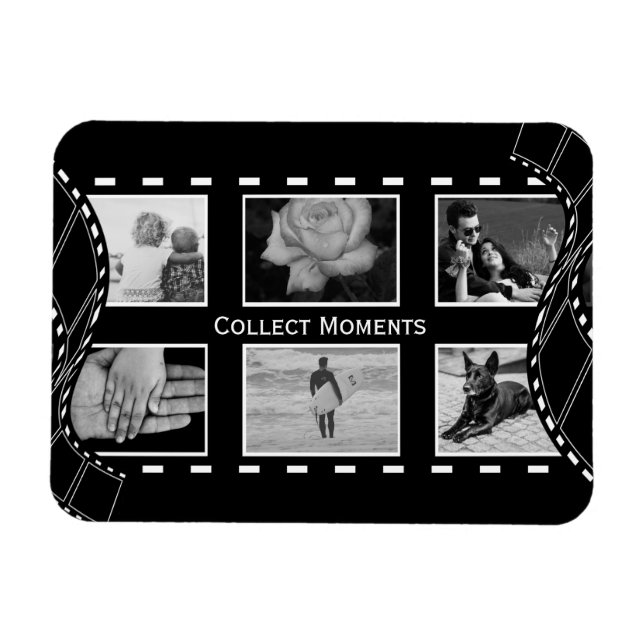 Maßgeschneidertes Foto für Schwarzweißfilm Magnet (Horizontal)
