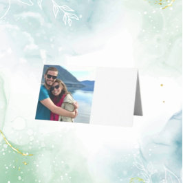 Maßgeschneidertes Foto Moderne Entspannte Hochzeit Platzkarte