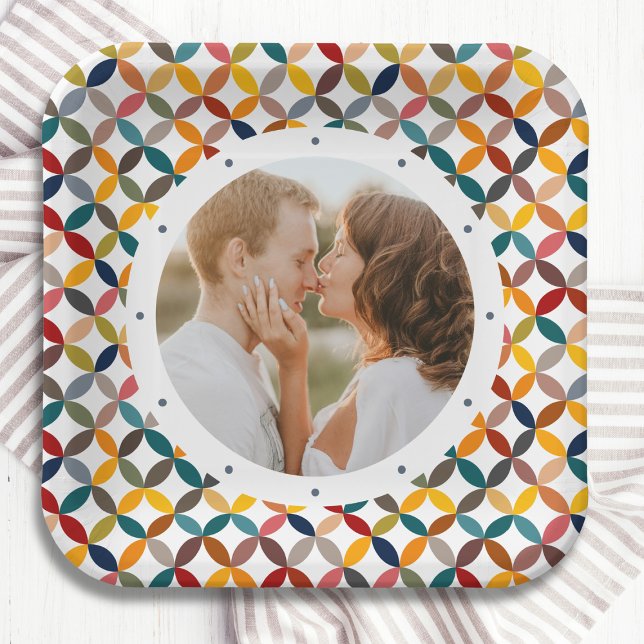 Maßgeschneidertes Foto Modernes, Personalisiertes  Pappteller (Von Creator hochgeladen)