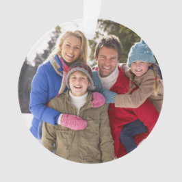 Maßgeschneidertes Foto Ornament
