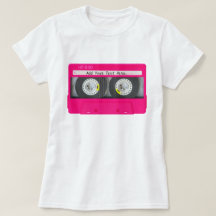 Maßgeschneidertes Girly-Pink-Kassettenband