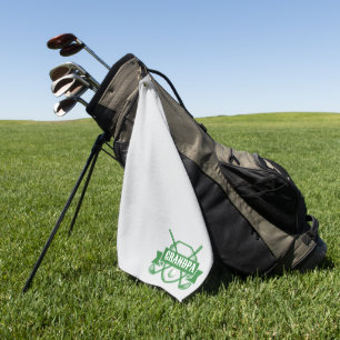 Maßgeschneidertes Golfhandtuch - Personalisierter 