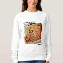 Maßgeschneidertes großes Foto Personalisiert Sweatshirt