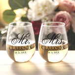 Maßgeschneidertes Hochzeitskuppelglas Weinglas Ohne Stiel<br><div class="desc">Dieses wunderschöne Weinglas kann als Geschenk gegeben oder bei Ihrer Veranstaltung verwendet werden!</div>