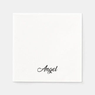 Maßgeschneidertes Hochzeitspapier Napkin Serviette