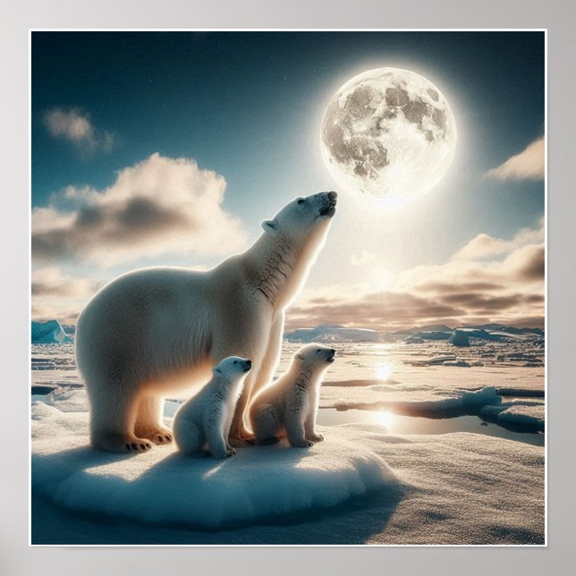 Maßgeschneidertes Kaskadierungs-Waterfall-Wall-Pos Poster (Vorne)