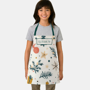 Maßgeschneidertes Kids Holiday Backen Schürze