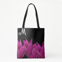 Maßgeschneidertes M monogramm rosa florales Boho