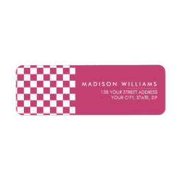 Maßgeschneidertes Minimal Modern Square Label
