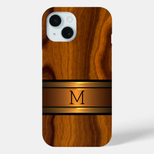 Maßgeschneidertes, modernes Cooles, trendiges Holz Case-Mate iPhone Hülle