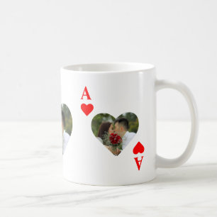 Maßgeschneidertes, modernes Foto für Poker Kaffeetasse