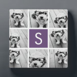 Maßgeschneidertes Monogramm für die Eggplant- und  Fotoplatte<br><div class="desc">Für dieses Design können Sie Instagram-Fotos verwenden. Verwenden Sie 8 quadratische Foto,  um ein einzigartiges und persönliches Geschenk zu kreieren. Oder man behalte den Hipster Welpe und macht einen trendigen Sake. Wenn Sie die Bilder anpassen müssen,  klicken Sie auf das Werkzeug anpassen,  um Änderungen vorzunehmen.</div>