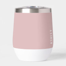 Maßgeschneidertes Monogramm, trendpastellrosa