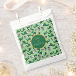 Maßgeschneidertes Muster für Recycelnd Garbage Tru Geschenktütchen