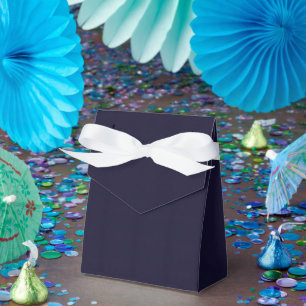 Maßgeschneidertes Navy Blue Attraktiver Zelt Geschenkschachtel