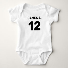 Maßgeschneidertes niedliches Weiß (Vorder- und Rüc Baby Strampler