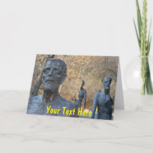 Maßgeschneidertes Prager Denkmal Karte (Vorderseite)