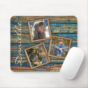 Maßgeschneidertes rustikales Landhaus Holzkornmust Mousepad