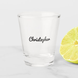 Maßgeschneidertes Schiebeglas Schnapsglas