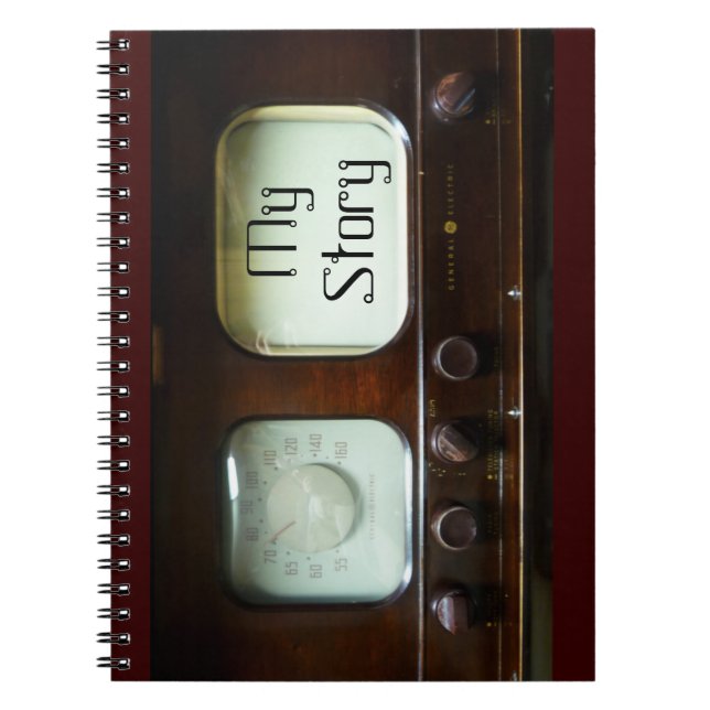 Maßgeschneidertes Set der 40er Jahre Notizblock (Vorderseite)