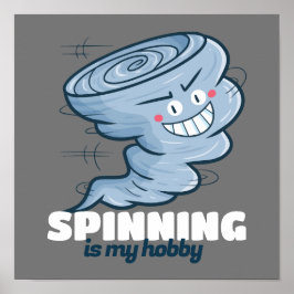 Maßgeschneidertes Spinning ist mein Hobby Poster