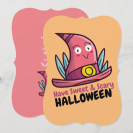 Maßgeschneidertes Sweet & Beängstigend Halloween Einladung