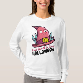 Maßgeschneidertes Sweet & Beängstigend Halloween T-Shirt