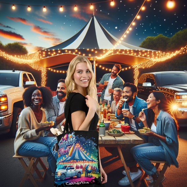 Maßgeschneidertes Time-Party Tasche (Tailgate Time Collection Tote Bag)