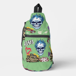 Maßgeschneidertes trendiges Goth-Street-Art-Trendg Crossbody Bag