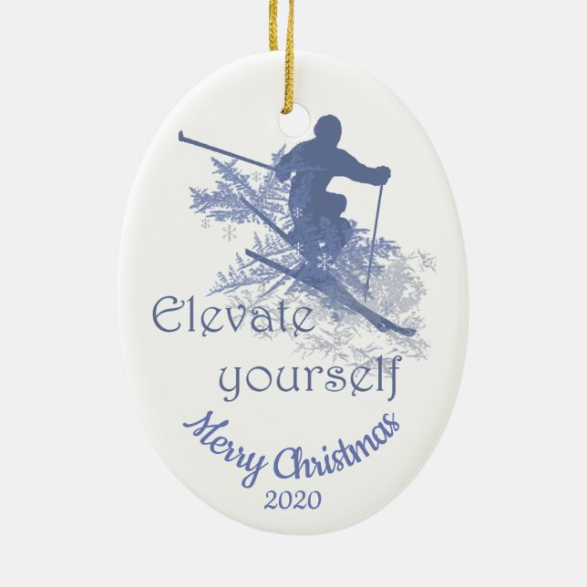 Maßgeschneidertes Weihnachtsangebot Inspiration Keramik Ornament (Hinten)