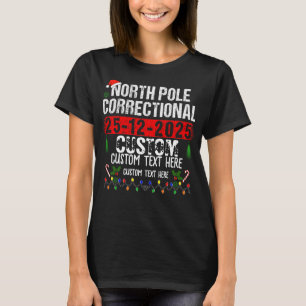 Maßgeschneidertes Weihnachtsfest-Shirt für Nordpol T-Shirt