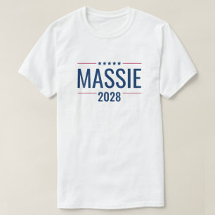 Massie 2028 für Präsident Thomas Massie 2028 T-Shirt