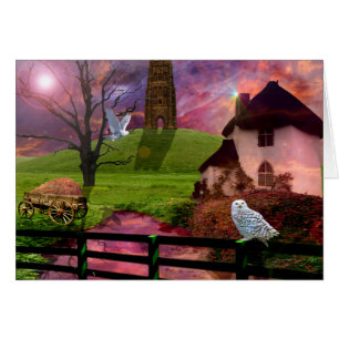 Massif de roche magique de mystère.