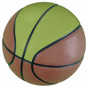 Mäßige Limettengrün, Solid-Farbe Basketball
