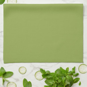 Mäßige Limettengrün, Solid-Farbe Geschirrtuch