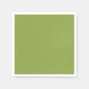 Mäßige Limettengrün, Solid-Farbe Serviette