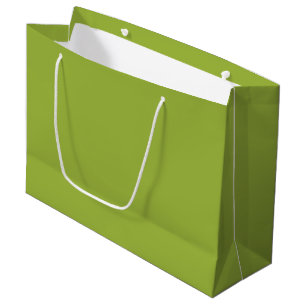 Mäßiges Kalkgrün (feste Farbe) gelb- grün Große Geschenktüte