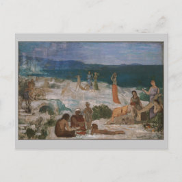 Massilia, griechische Kolonie von Puvis de Chavann Postkarte