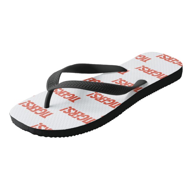 Massillon, Ohio Tigers Flip Flops (Schrägansicht)