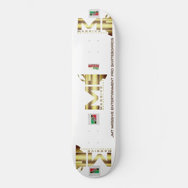 MASSIV. ENT OFFIZIELL 8 1/4" Skateboarddecke Skateboard (Vorderseite)