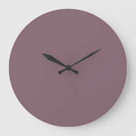 Massiv-Wandklemme - Lila Traube Große Wanduhr