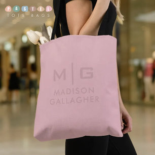 Massive Sanfte Licht Pastell-Lachs-Pfirsich-Rosa-F Tasche